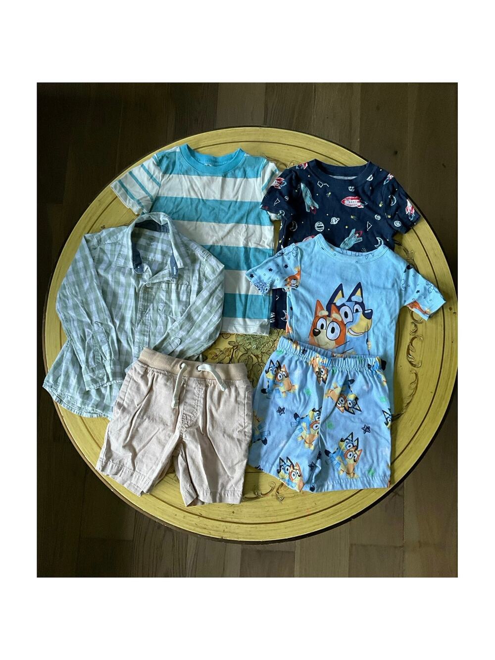 Assorted boys 3-4T shirts and pants